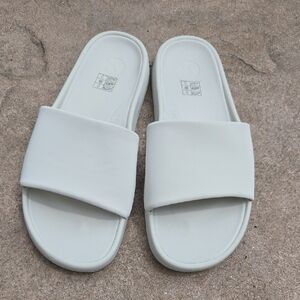 lululemon athletica White Slide Sandals
